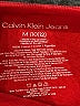 CALVIN KLEIN JEANS 100% Cotton Red Short Sleeve Top Size 10 - photo 3