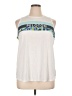 Peloton White Sleeveless T-Shirt Size 1X - photo 1