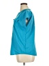 Jaclyn Smith 100% Polyester Teal Short Sleeve Blouse Size XL - photo 5