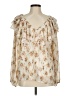 Fab'rik 100% Polyester Ivory Long Sleeve Blouse Size M - photo 1