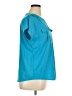 Jaclyn Smith 100% Polyester Teal Short Sleeve Blouse Size XL - photo 4
