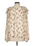Fab'rik 100% Polyester Ivory Long Sleeve Blouse Size M - photo 2