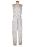 Angels By The Sea Stripes Silver Jumpsuit Size S - photo 1