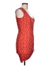 Louna Orange Cocktail Dress Size L - photo 4