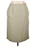 DressBarn Solid Tan Green Formal Skirt Size 16 - photo 1