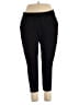 Swank Solid Black Sweatpants Size 2X - photo 1