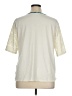 Van Heusen 100% Polyester Ivory Short Sleeve Blouse Size XL - photo 2