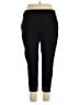 Swank Solid Black Sweatpants Size 2X - photo 2