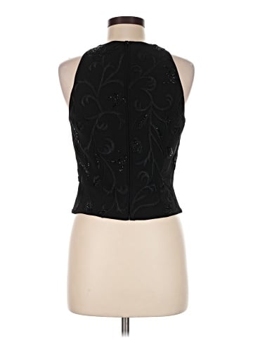 Carmen Marc Valvo Sleeveless Blouse (view 2)