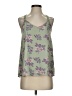 Pink Republic 100% Polyester Green Sleeveless Blouse Size S - photo 1