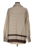 Primark Houndstooth Brown Long Sleeve Blouse Size M - photo 2