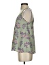 Pink Republic 100% Polyester Green Sleeveless Blouse Size S - photo 5