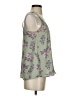 Pink Republic 100% Polyester Green Sleeveless Blouse Size S - photo 4