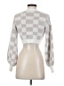 Altar'd State Checkered-gingham White Cardigan Size XS - photo 2