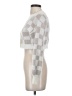 Altar'd State Checkered-gingham White Cardigan Size XS - photo 5