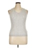 Soft Surroundings Gray Sleeveless Top Size XL (petite) - photo 1