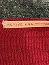 Active USA Burgundy Cardigan Size L - photo 7