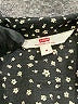 Levi's 100% Polyester Black Long Sleeve Blouse Size M - photo 7
