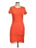 La Miel Orange Casual Dress Size L - photo 1