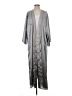 By Anthropologie 100% Polyester Gray Kimono Size XXS - photo 1