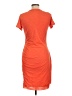 La Miel Orange Casual Dress Size L - photo 2