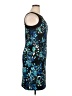 AB Studio Print Blue Cocktail Dress Size 14 - photo 4