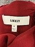 Likely 100% Polyester Solid Burgundy Cocktail Dress Size S - photo 7
