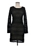 Collective Concepts Tweed Black Casual Dress Size M - photo 1