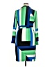 Halston Color Block Green Casual Dress Size 14 - photo 2