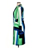Halston Color Block Green Casual Dress Size 14 - photo 5