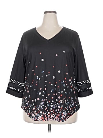 Xieerduo 3/4 Sleeve Blouse (view 1)
