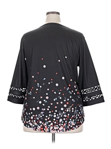 Xieerduo 3/4 Sleeve Blouse (view 2)