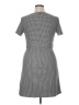Eliza J Houndstooth Gray Cocktail Dress Size 14 - photo 2