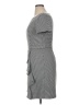 Eliza J Houndstooth Gray Cocktail Dress Size 14 - photo 5