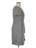 Eliza J Houndstooth Gray Cocktail Dress Size 14 - photo 4
