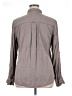 Maurices 100% Lyocell Gray Long Sleeve Button-Down Shirt Size XL - photo 2