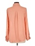 My Michelle 100% Polyester Orange Long Sleeve Blouse Size L - photo 2