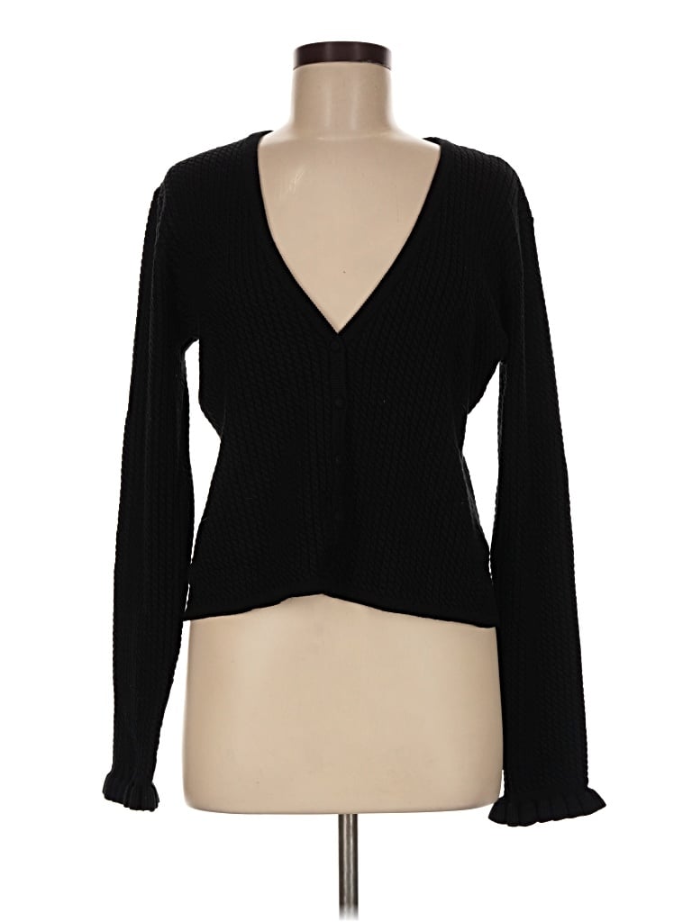 Pre-owned Pomander Place Cardigan Sweater In Black