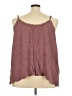 Torrid 100% Rayon Burgundy Sleeveless Blouse Size 5X Plus (5) - photo 2
