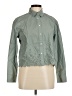 Gap 100% Cotton Green Long Sleeve Blouse Size XS - photo 1