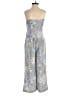 H&M 100% Polyester Gray Jumpsuit Size 2 - photo 2
