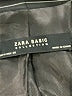 Zara Basic 100% Polyester Stripes Black Blazer Size M - photo 6