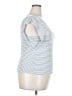 Studio 1886 Blue Short Sleeve Top Size 18 - photo 4