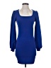 Shein Solid Blue Cocktail Dress Size S - photo 1