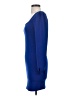 Shein Solid Blue Cocktail Dress Size S - photo 5