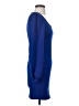 Shein Solid Blue Cocktail Dress Size S - photo 4