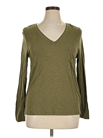Caslon Long Sleeve T-Shirt (view 1)