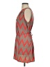 Glam 100% Polyester Red Sleeveless Blouse Size S - photo 5