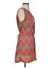 Glam 100% Polyester Red Sleeveless Blouse Size S - photo 4