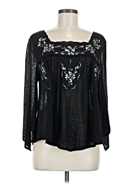 Free People 3/4 Sleeve Blouse